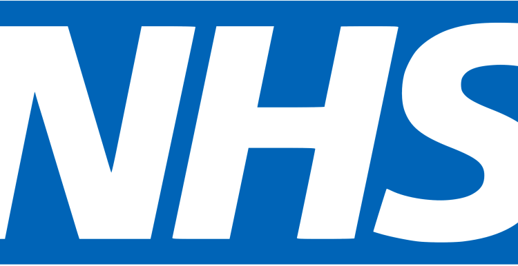 NHS logo.