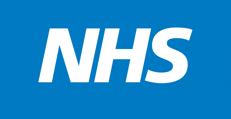 nhs logo wide border