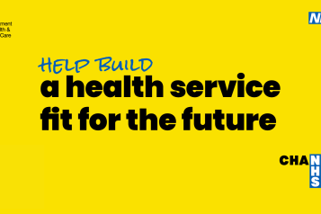 Help build a health service fit for the future.