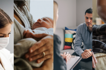 Dentist-baby-man-hands